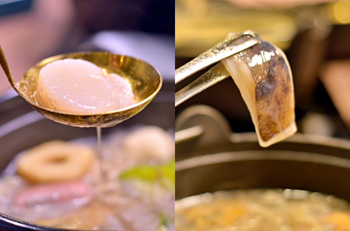 桃園區。金蒔鍋物 || 享受極致海陸盛宴,尚青海鮮肉類一盤大滿足,蔬食自助吧品項多樣歡樂吃。來金蒔,度過美好金時 - 第14張圖