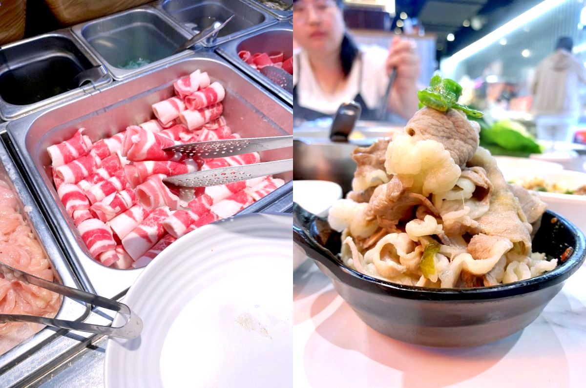 新莊平價火鍋推薦|韓哥哥石頭火鍋,平日午餐9起,超過50種食材吃到飽。新北石頭火鍋推薦 - 第21張圖
