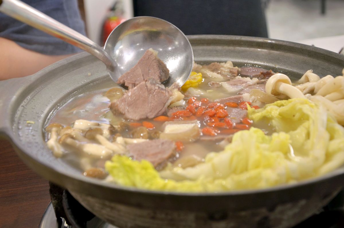 行天宮美食推薦|招財溫體羊·蔬菜鍋,夏天也能吃的清爽羊肉爐 - 第7張圖