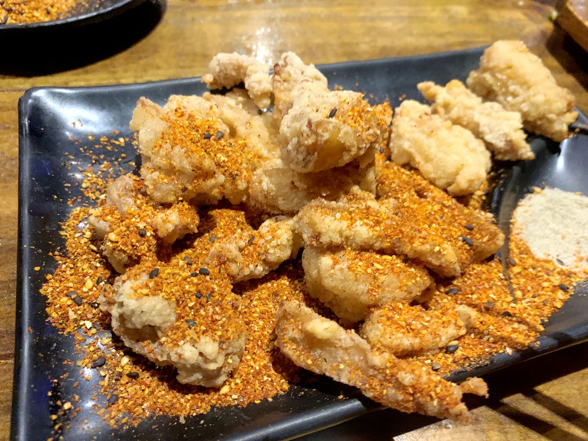 市府站串燒居酒屋。激安の食事酒場,多款串燒口感豐富不膩口,598元啤酒清酒喝到飽超划算,下班聚餐好選擇 - 第17張圖