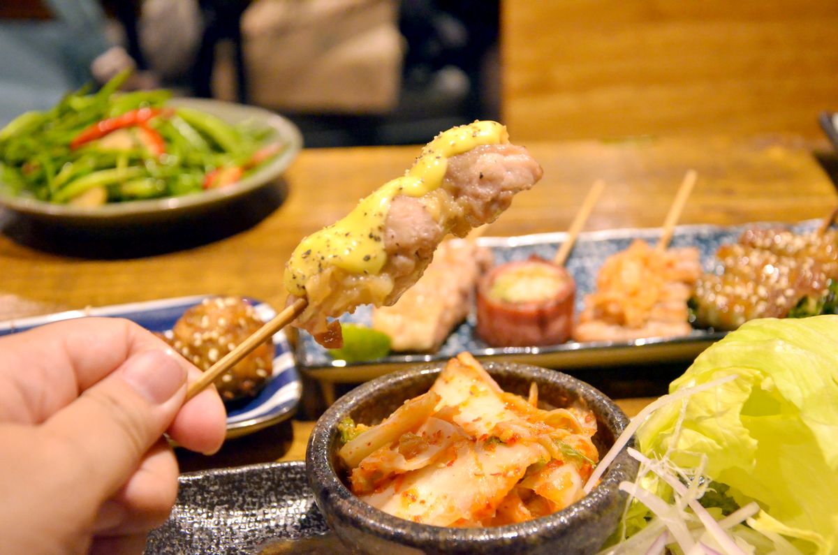 市府站串燒居酒屋。激安の食事酒場,多款串燒口感豐富不膩口,598元啤酒清酒喝到飽超划算,下班聚餐好選擇 - 第23張圖
