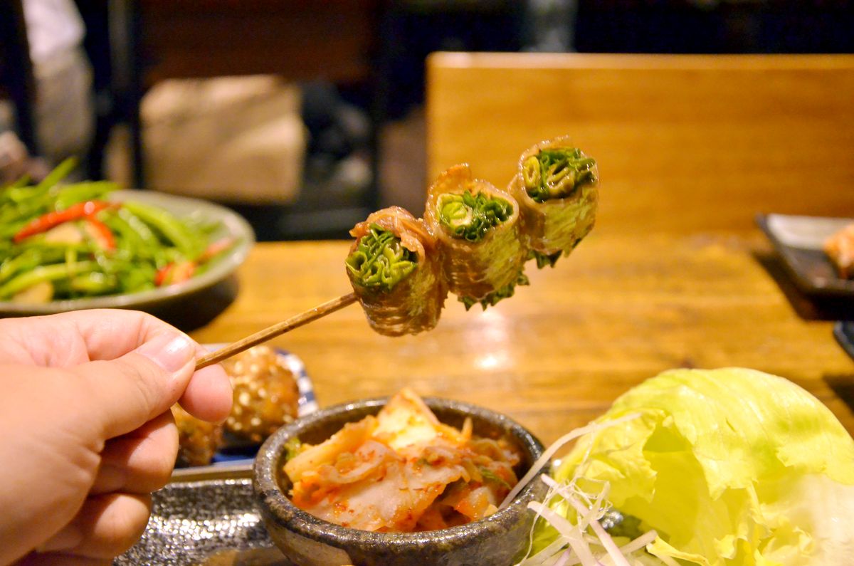 市府站串燒居酒屋。激安の食事酒場,多款串燒口感豐富不膩口,598元啤酒清酒喝到飽超划算,下班聚餐好選擇 - 第26張圖