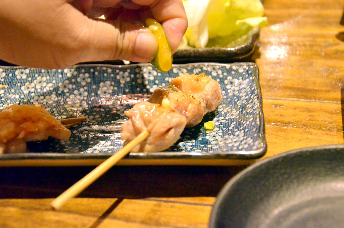 市府站串燒居酒屋。激安の食事酒場,多款串燒口感豐富不膩口,598元啤酒清酒喝到飽超划算,下班聚餐好選擇 - 第19張圖
