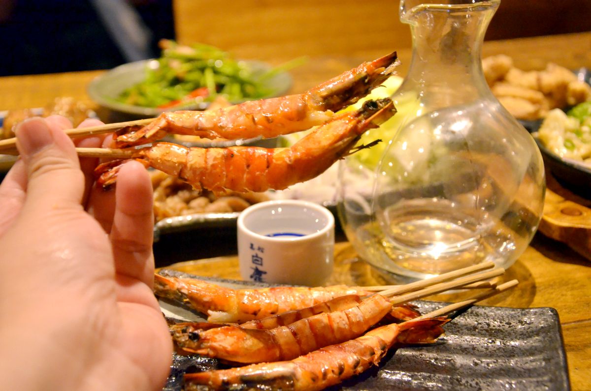 市府站串燒居酒屋。激安の食事酒場,多款串燒口感豐富不膩口,598元啤酒清酒喝到飽超划算,下班聚餐好選擇 - 第31張圖