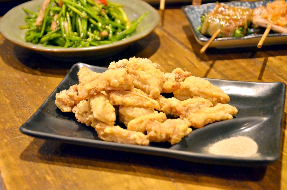 市府站串燒居酒屋。激安の食事酒場,多款串燒口感豐富不膩口,598元啤酒清酒喝到飽超划算,下班聚餐好選擇 - 第18張圖