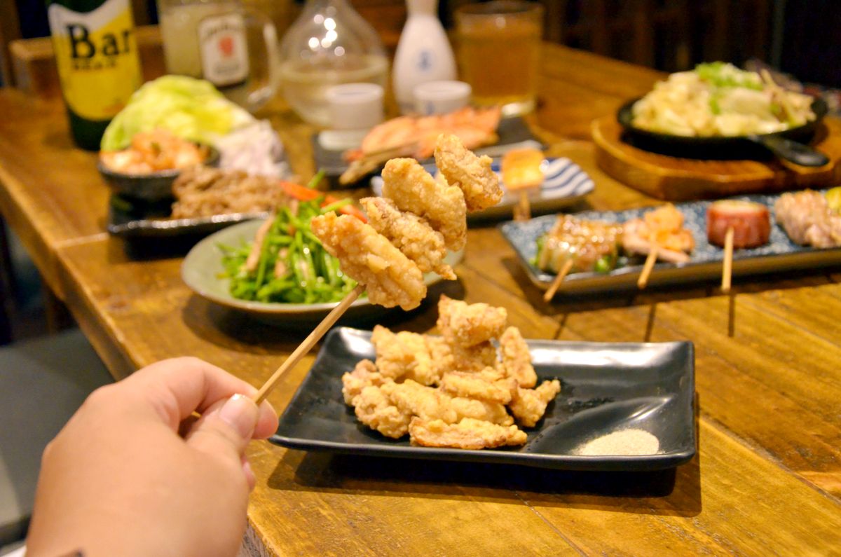 市府站串燒居酒屋。激安の食事酒場,多款串燒口感豐富不膩口,598元啤酒清酒喝到飽超划算,下班聚餐好選擇 - 第16張圖