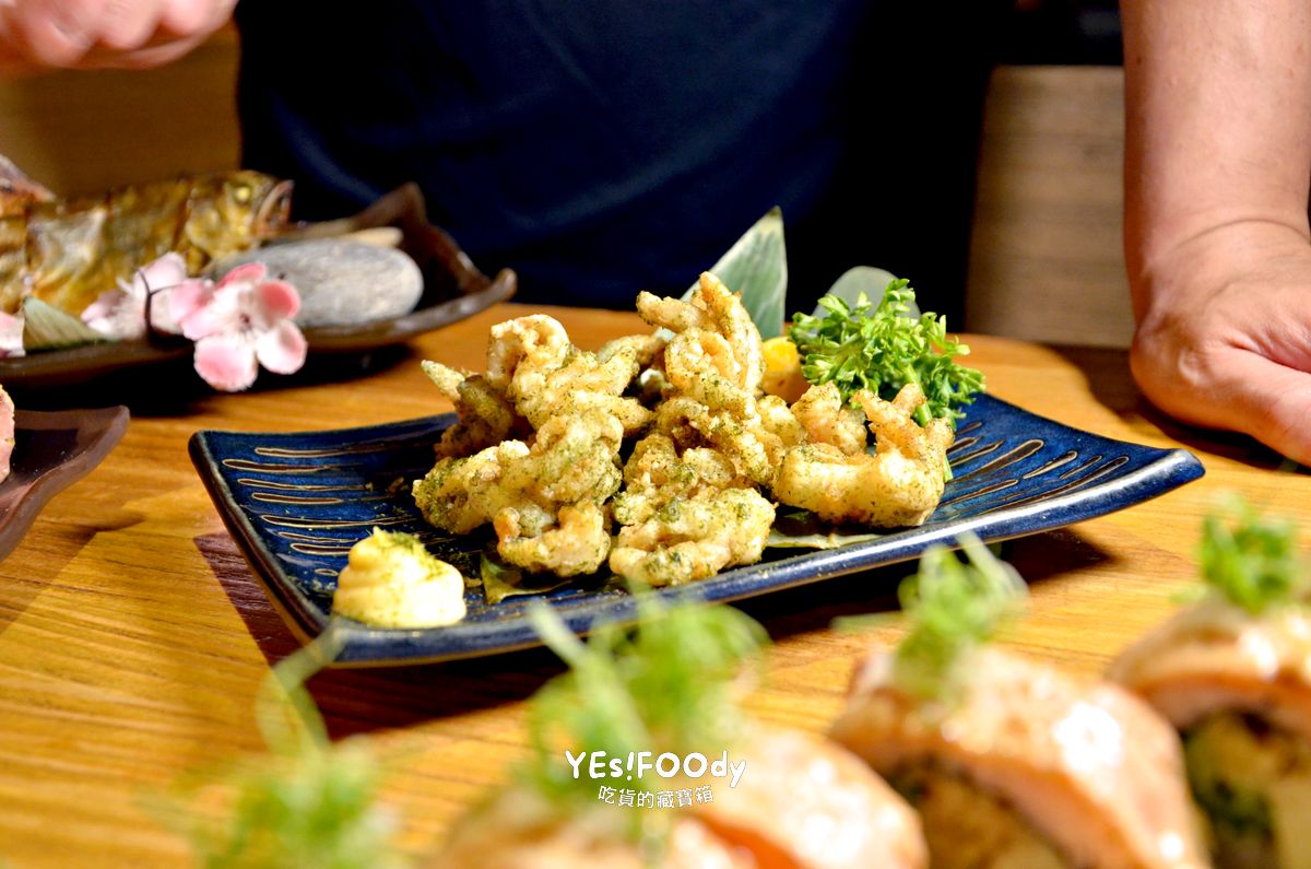 台北東區居酒屋推薦 玖酒井食事町 598元暢飲 干貝大麥克奢華必點 氛圍感滿分的聚餐好去處