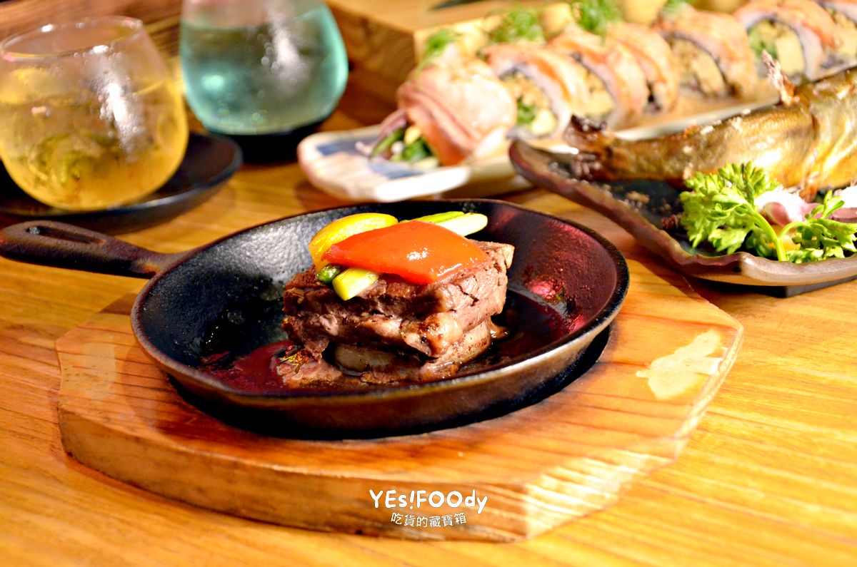 台北東區居酒屋推薦 玖酒井食事町 598元暢飲 干貝大麥克奢華必點 氛圍感滿分的聚餐好去處