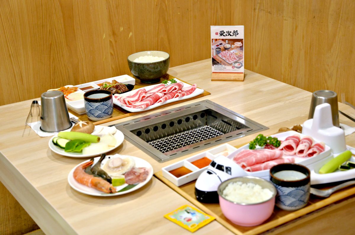 新北板橋燒肉推薦 栄次郎個人燒烤，一個人想吃燒肉就來這裡 i人友善