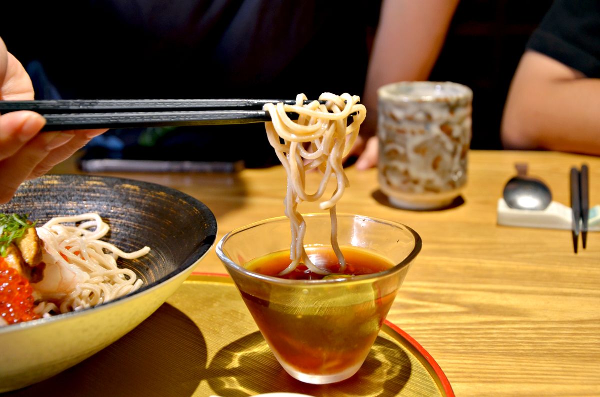 日本橋海鮮丼 辻半夏季限定 極上黑鮪魚海鮮蕎麥麵 海鮮丼老店不做丼飯？顛覆想像的夏日清爽新選擇