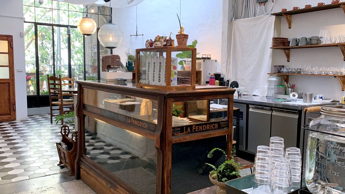延吉街隱藏版老屋咖啡 綠咖生活概念店 大片落地窗景與復古單人小桌的城市秘境 - 第4張圖 延吉街隱藏版老屋咖啡 綠咖生活概念店 大片落地窗景與復古單人小桌的城市秘境