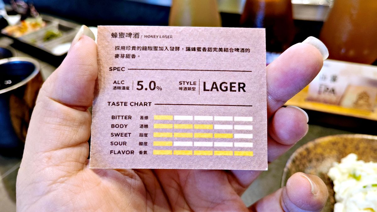 陸奧挽肉屋-精釀啤酒風味介紹小卡細節-桃園青埔美食