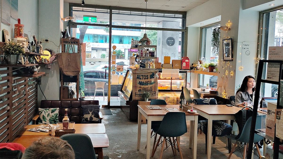 台北信義區。We&Me Cafe || 信義區早午餐全天侯享用,窗邊就能欣賞101大樓城市景色 - 第3張圖
