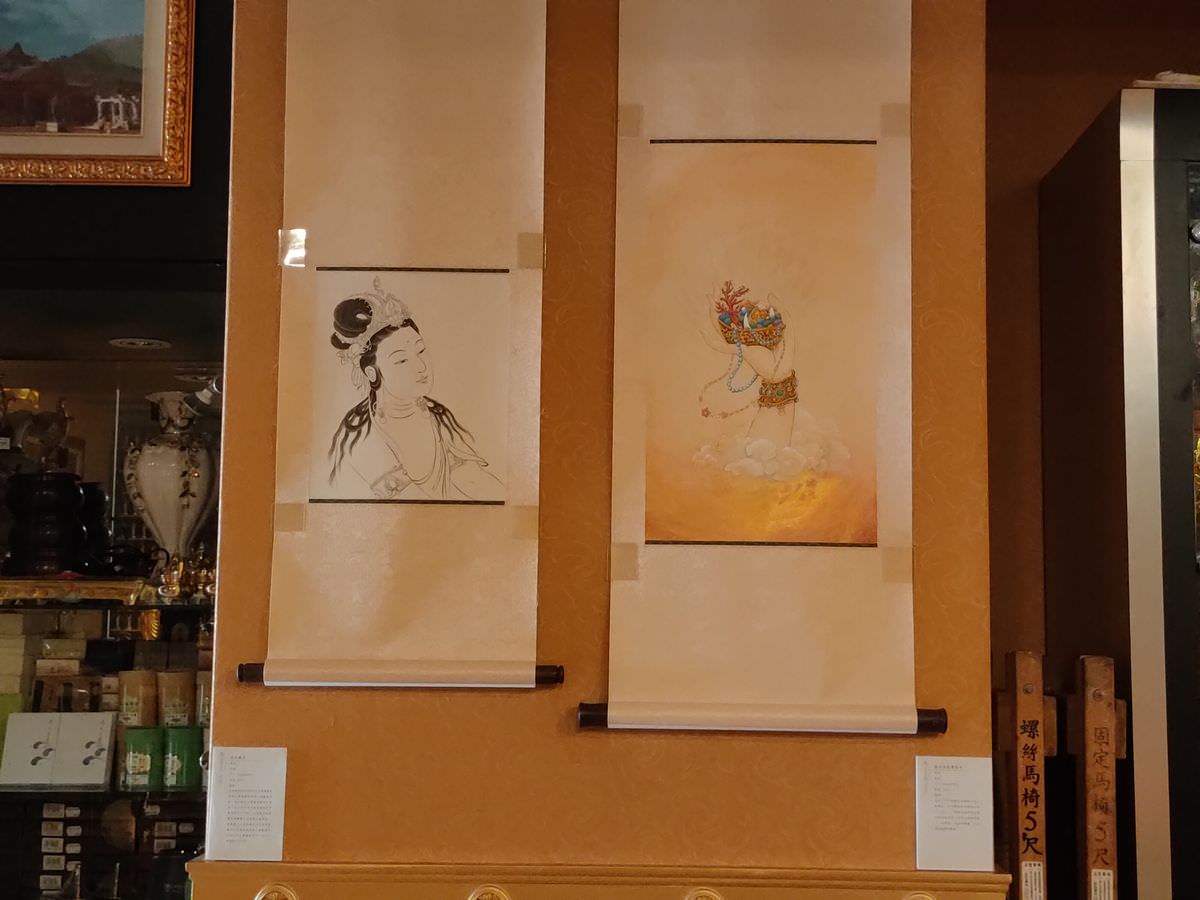 看展趣。無言藏工筆佛畫-前行小畫展 - 第9張圖