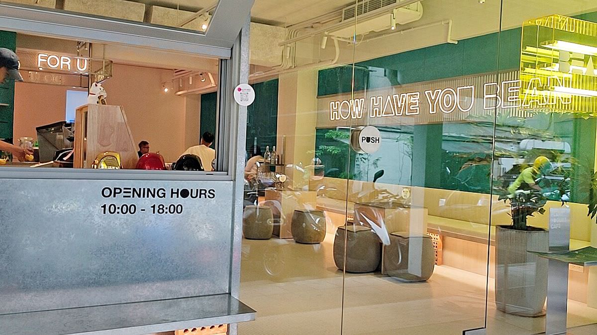 台北市信義區。BEAN U Plant Cafe || 來嚐繽紛蔬食的豆奶優格碗,松菸咖啡廳必嚐早午餐口袋名單 - 第1張圖