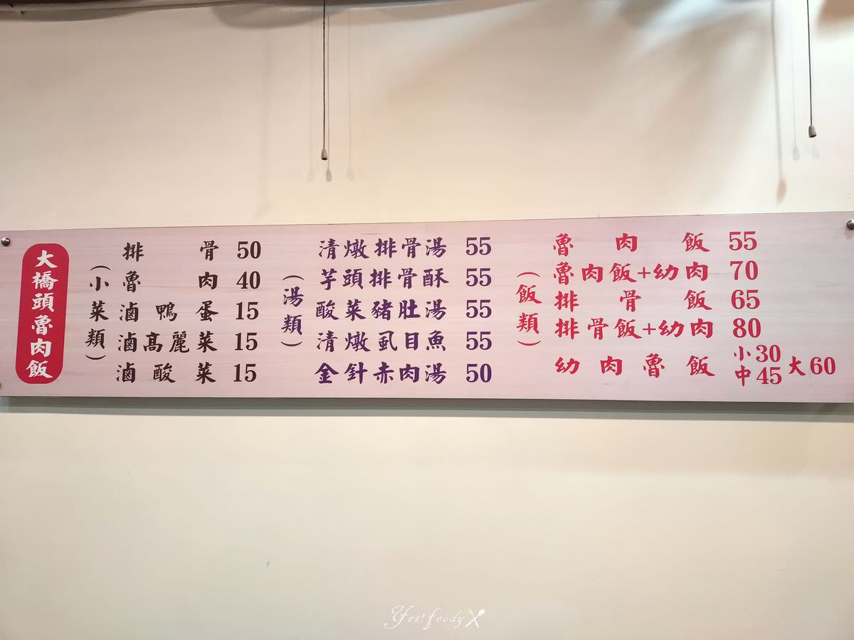 台北延三夜市。大橋頭滷肉飯||鹹香入味的焢肉與滷肉飯 - 第7張圖