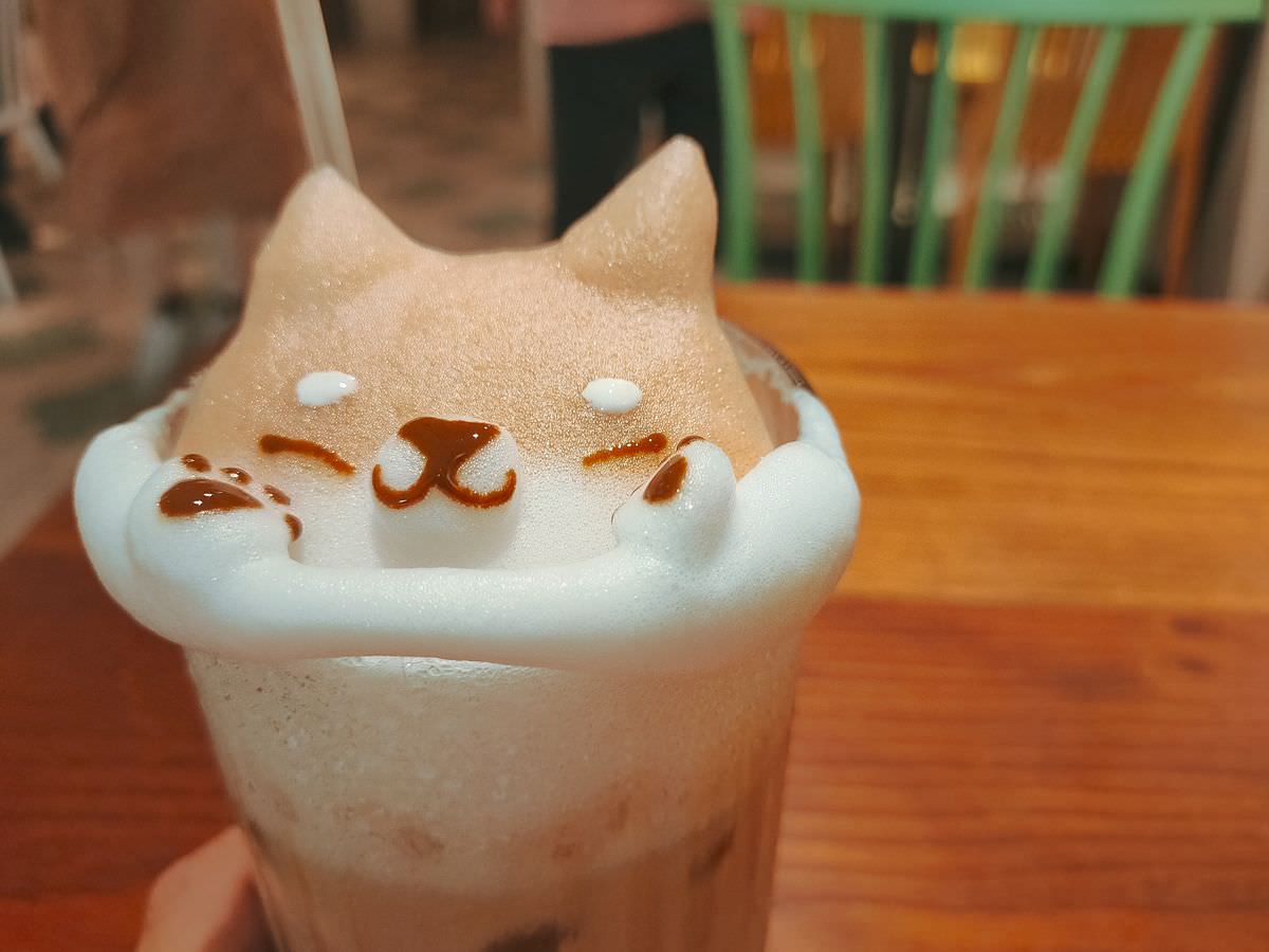 桃園中壢。理性&感性cafe || 3D立體拉花咖啡讓你喝下一整杯的可愛!! - 第14張圖