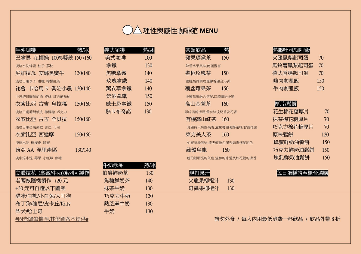 桃園中壢。理性&感性cafe || 3D立體拉花咖啡讓你喝下一整杯的可愛!! - 第20張圖