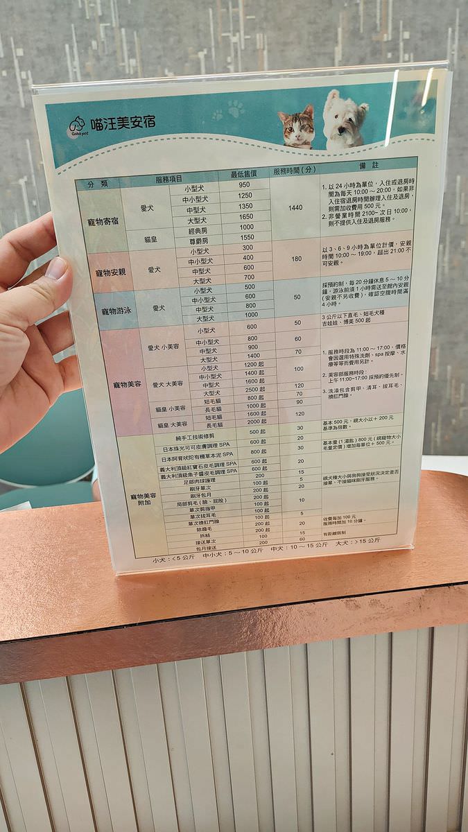 寵物開箱。國寶寵物喵汪美安宿(沐沐館) || 寵物美容星級服務好貼心,毛孩安親交流空間開心玩 - 第21張圖