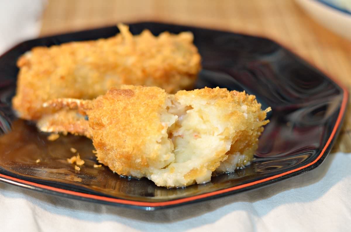 吃貨開箱。えびab炸物 || 日式海鮮生乳可樂餅。加入尚青海味與大山牧場生乳起司的涮嘴可樂餅 - 第6張圖