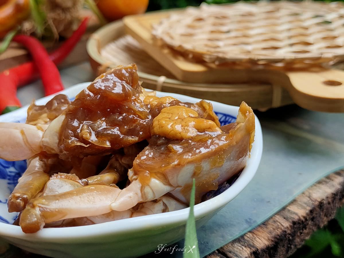 宅配美食。金門蟹老闆手作坊 || 用金門高梁醃漬的嗆蟹,把大海鮮美滋味通通封藏在這一罐 - 第3張圖
