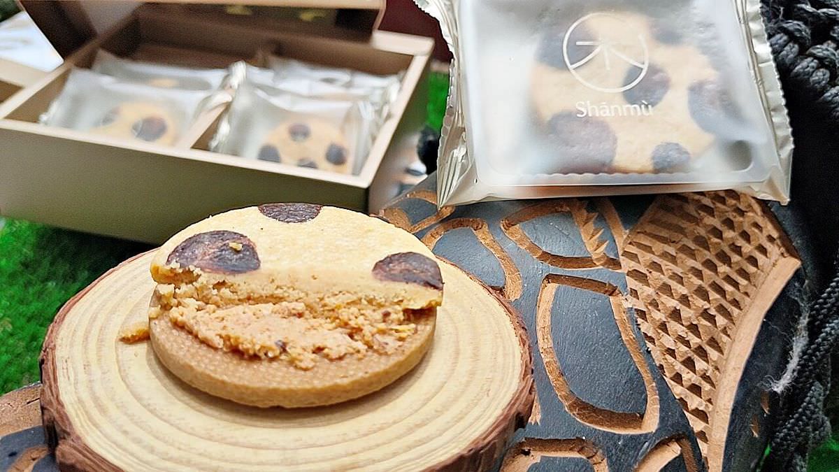 吃貨開箱。山木島-石虎限定伴手禮盒 || 迷人的石虎斑紋化做餅乾,焦糖起司夾心和花生起司夾心,讓味蕾感受手工餅乾的獨特魅力 - 第7張圖