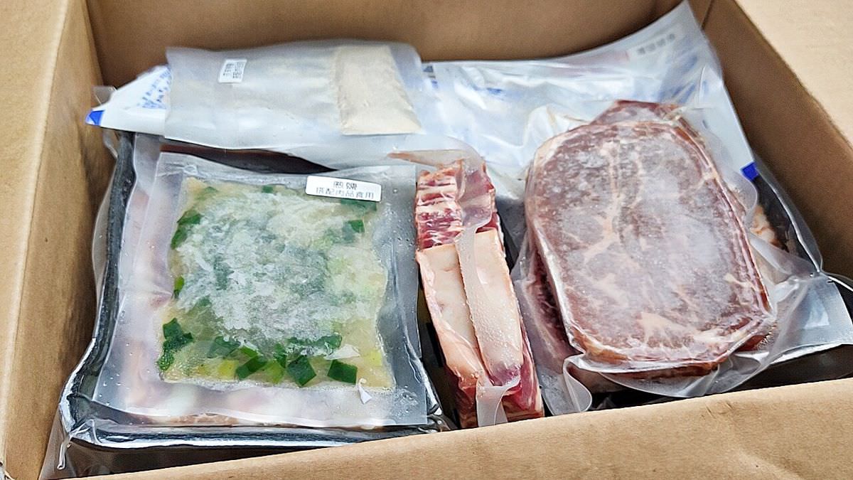 吃貨開箱。火山岩燒肉 || 中秋烤肉-50盎司特盛奢華組,滿滿12樣海陸豐盛好料,中秋宅配燒烤推薦 - 第2張圖