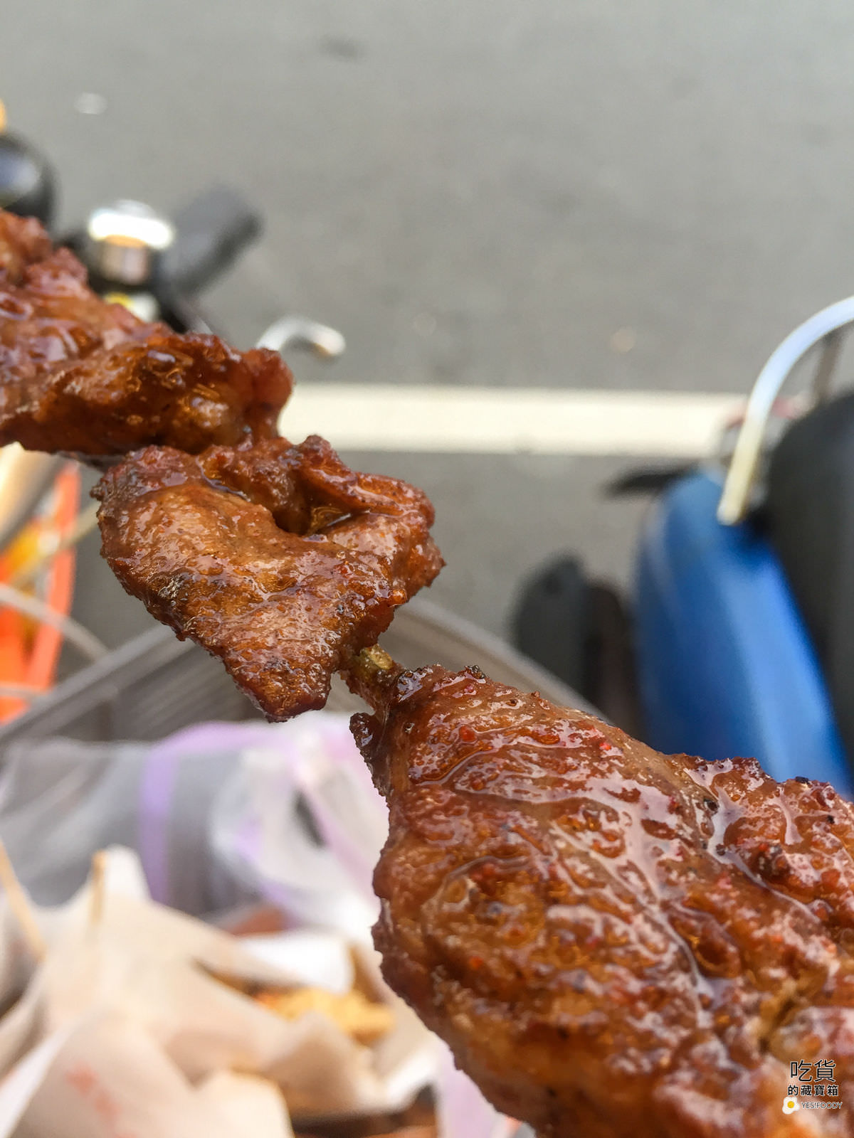 新竹東區.隆師傅塩酥雞 - 第12張圖 隆師傅塩酥雞的和風牛肉串